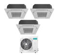 Hisense Trial Split Cassette Air Conditioner 12+12+12 with 4AMW81U4RAA R-32 Wi-Fi Optional 12000+12000+12000 - New