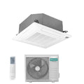 Air conditioner a Cassetta Hisense TURBO 36000 Btu AUC105UR4RKC8 + AUW105U4RW8 R-32 optional Wi-Fi with Telecomando e Pannello Incluso