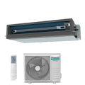 Air conditioner Hisense Canalizzato TURBO 36000 Btu AUD105UX4REH8 + AUW105U4RW8 R-32 optional Wi-Fi with Telecomando di series