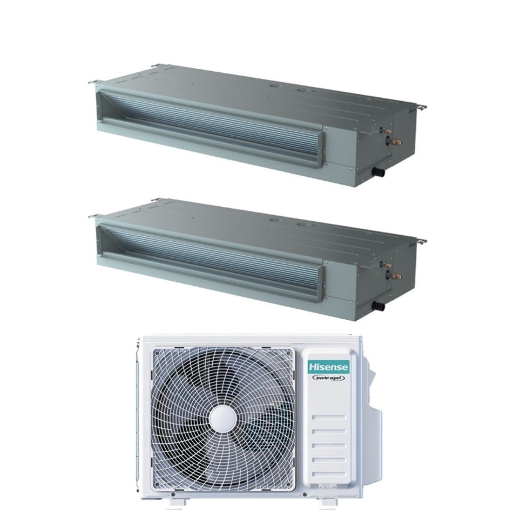 Hisense 4AMW81U4RJC dual-split kanaal-airconditioner