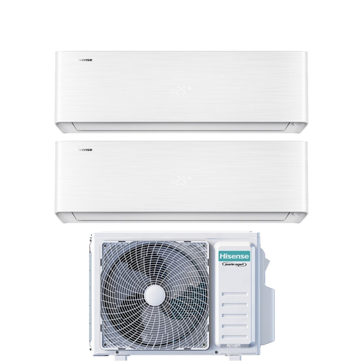 Hisense Energy Pro X dual-split airconditioner 9+18 met 3AMW52U4RJC (R-32, Wi‑Fi)