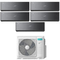 Air conditioner penta-split Hisense Inverter ENERGY PRO X BLACK 9+9+9+12+12 with 5AMW105U4RQC R-32 built-in Wi-Fi