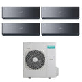 Air conditioner quad-split Hisense Inverter ENERGY PRO X BLACK 12+12+12+12 with 5AMW105U4RQC R-32 built-in Wi-Fi