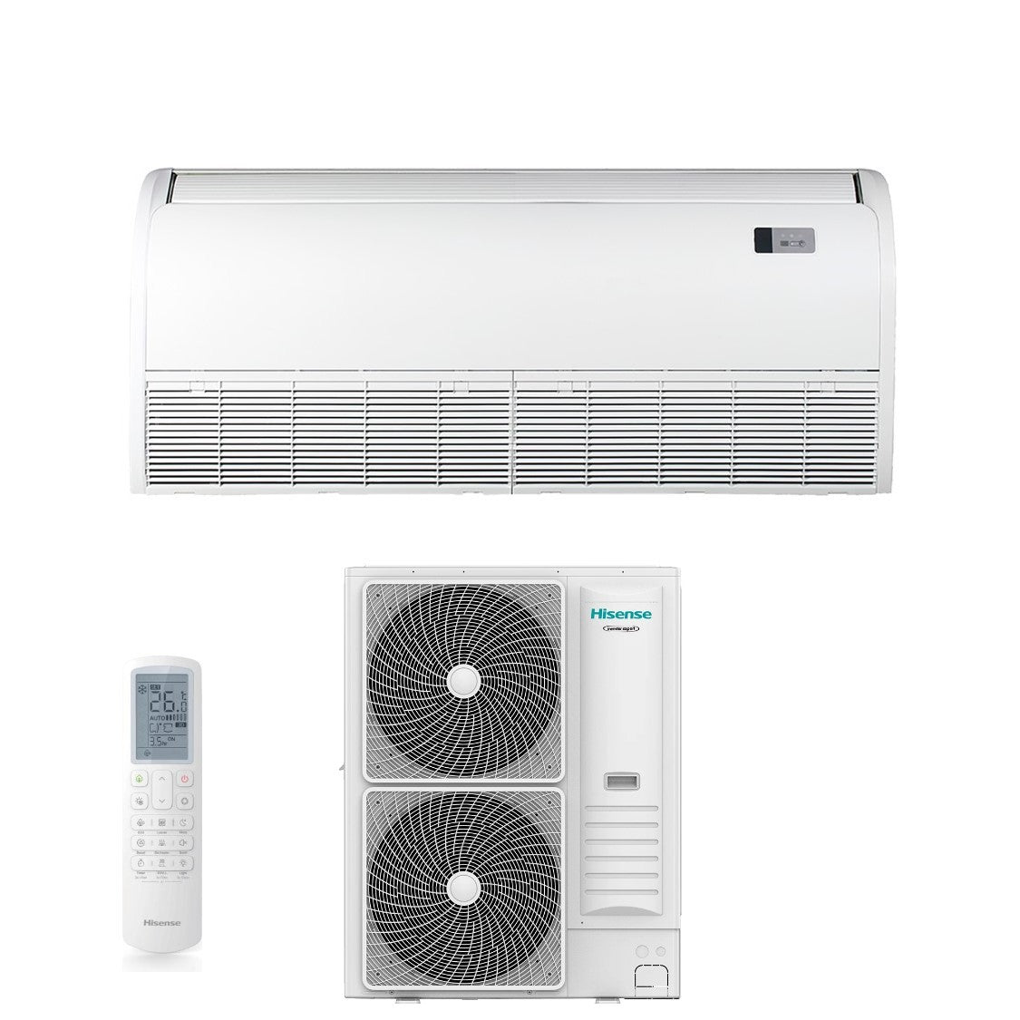 Hisense AUV105UR4RC8 airconditioner plafond/vloer