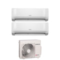 Air conditioner dual-split Hitachi AirHome 600 9+9 with RAM-G43N2HAE R-32 built-in Wi-Fi
