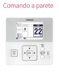 Comando wall-mounted Con Timer Settimanale Hitachi Codice SPX-WKT3