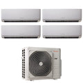 Air conditioner quad-split Immergas Inverter series THOR 9+9+12+12 with MULTI 36-4 R-32 optional Wi-Fi 9000+9000+12000+12000