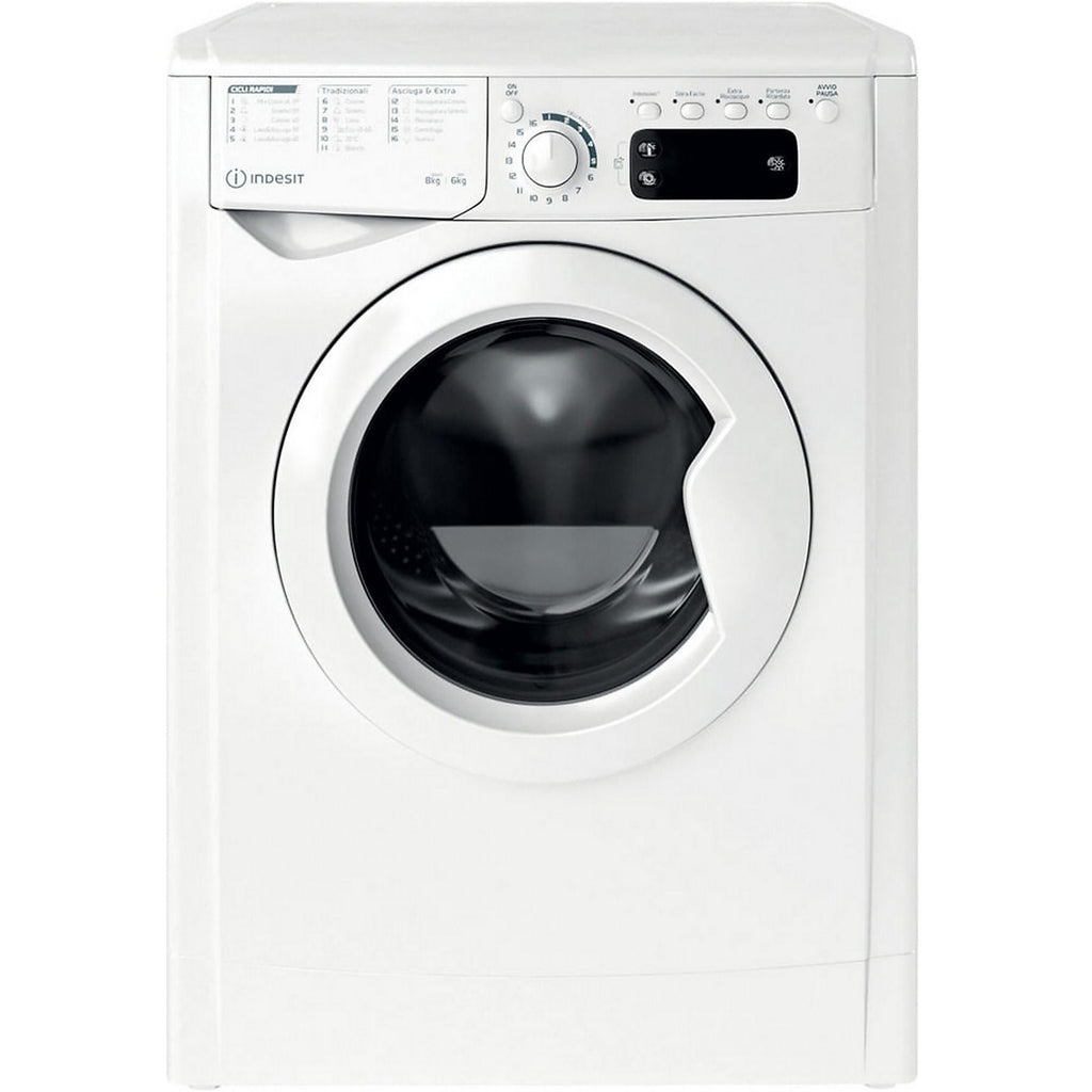 Lavasciuga Indesit EWDE861483WITN 8 Kg (Lavaggio) 6 Kg (Asciugatura) 1400 Giri (A89xL64,5xP59) white