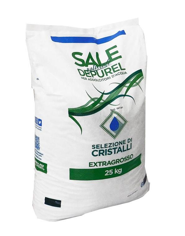Italkali compacte zoutkristallen 25 kg zak
