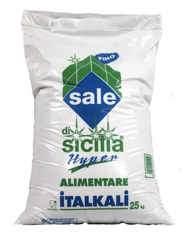Sicilian Food Salt ITALKALI 25 kg bag