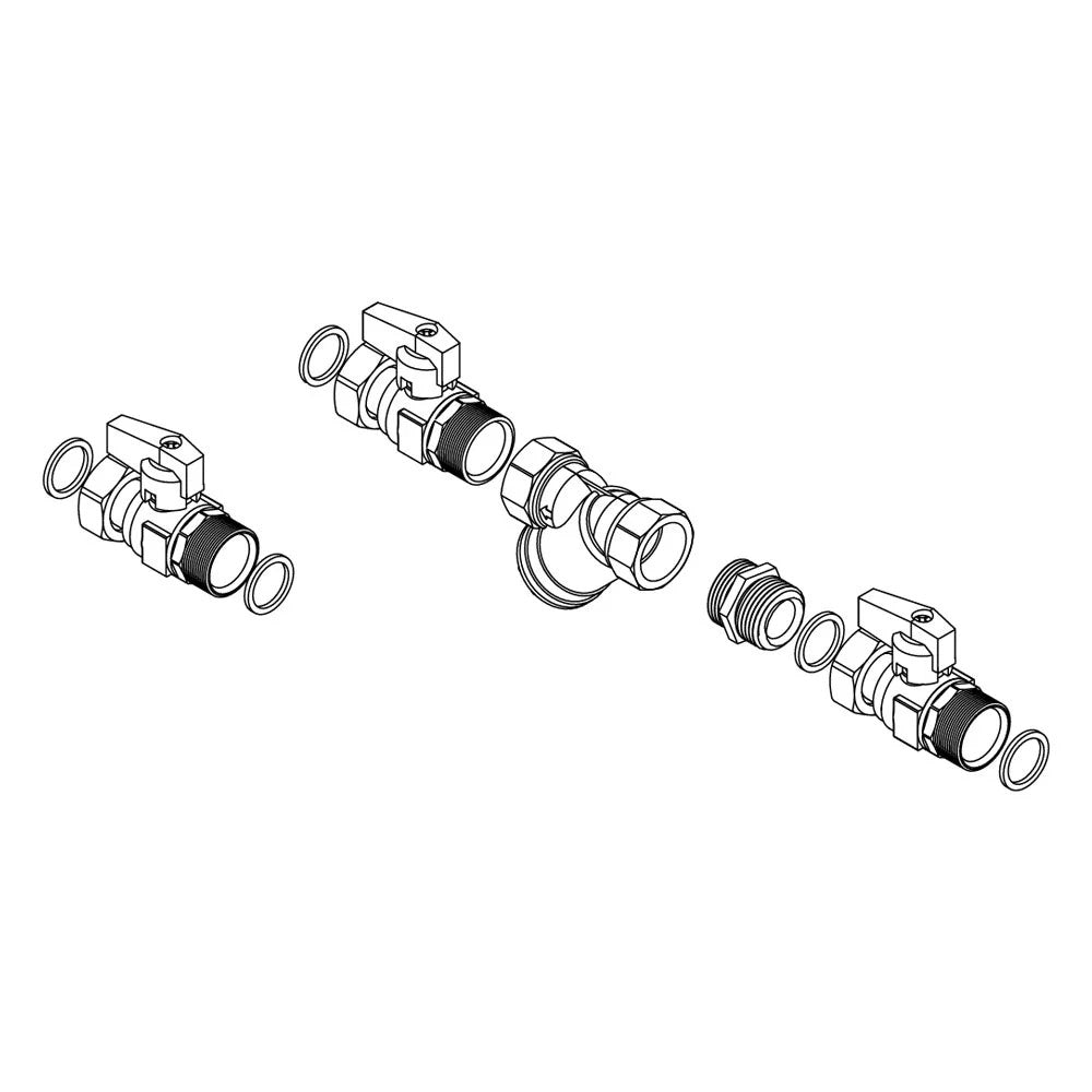 Ariston 3083059 kogelkraan- en Y-filterset