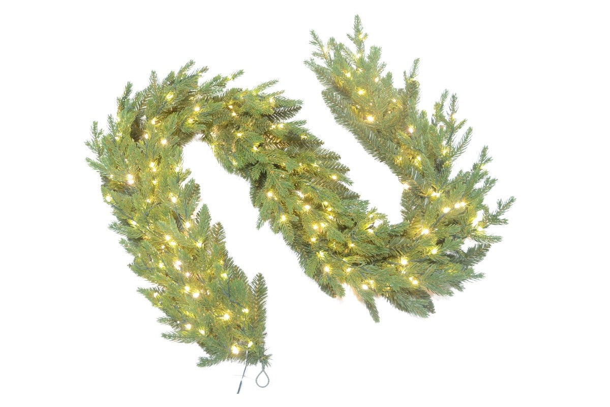 Le Stelle 37610 kerstguirlande met 200 LED-lampjes