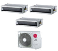 LG MU3R21 kanaal airconditioner triple-split