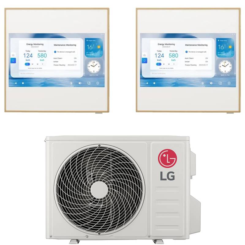 LG Artcool Gallery LCD MU2R17 airconditioner