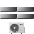 Air conditioner quad-split LG ARTCOOL MIRROR AI AIR 9+9+9+9 with MU4R27 R-32 built-in Wi-Fi