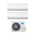 Midea Dual Split Inverter Air Conditioner XTREME 9+9 series with M2OG-14HFN8 R-32 Integrated Wi-Fi 9000+9000 btu - New
