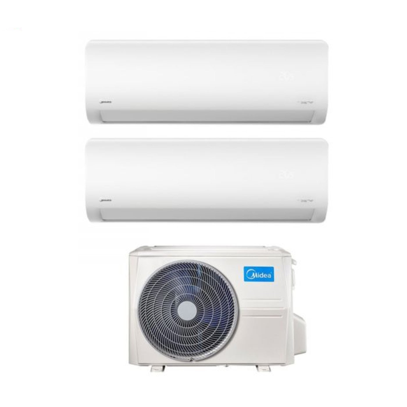 Midea Dual Split Inverter Air Conditioner XTREME 9+9 series with M2OG-14HFN8 R-32 Integrated Wi-Fi 9000+9000 btu - New