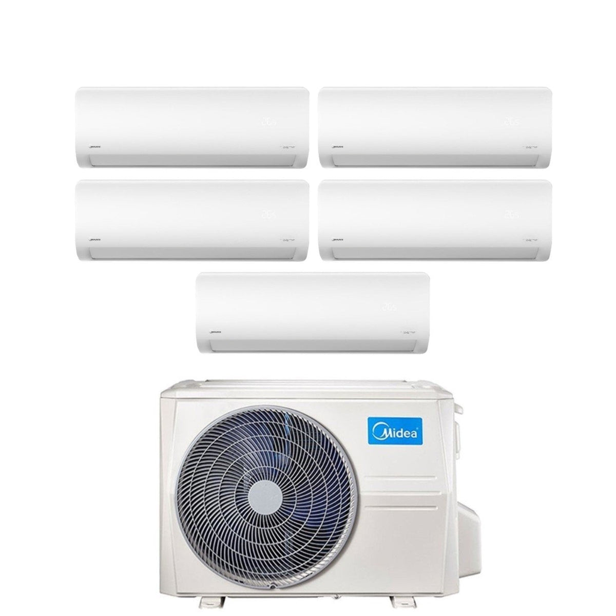 Midea Xtreme MSAGBU-09/12 + M5O-42FN8-Q penta-split airconditioner