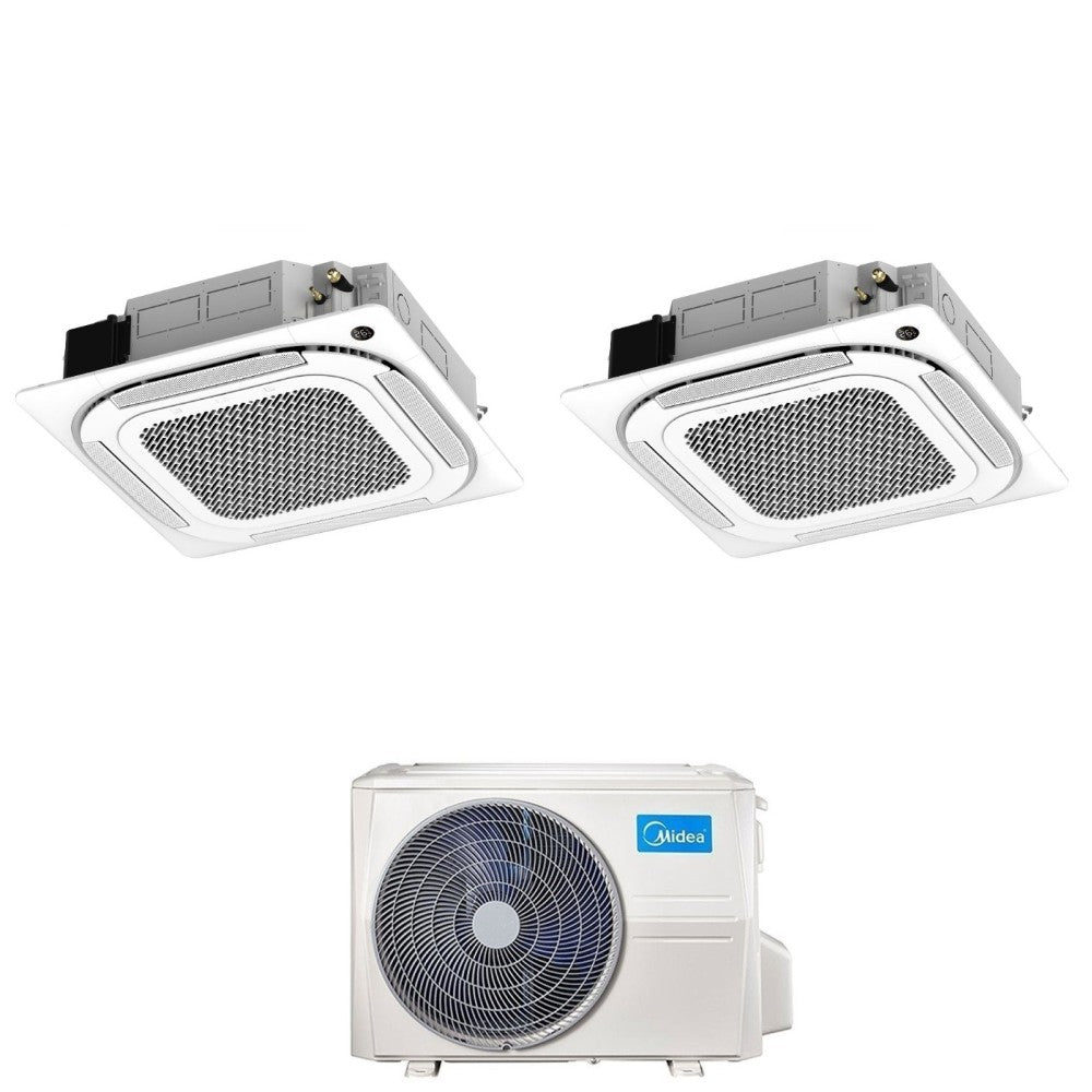 Midea M3OG-21HFN8-Q dual-split cassette airconditioner