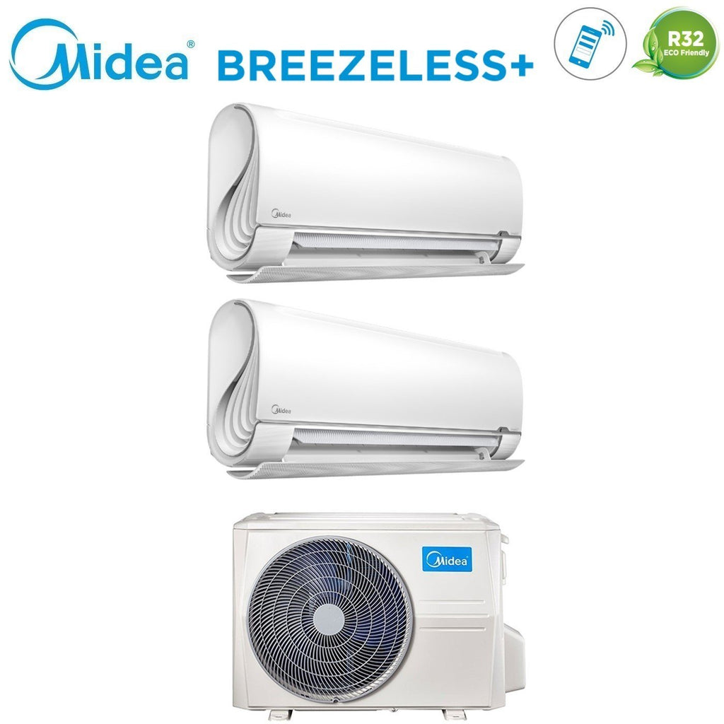 Midea BreezeleSS+ dual-split airconditioner M3OF-21HFN8-Q