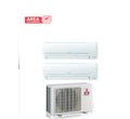 Mitsubishi Electric Smart MSZ-HR dual-split 9+9 met MXZ-2HA50VF (R-32) – occasion
