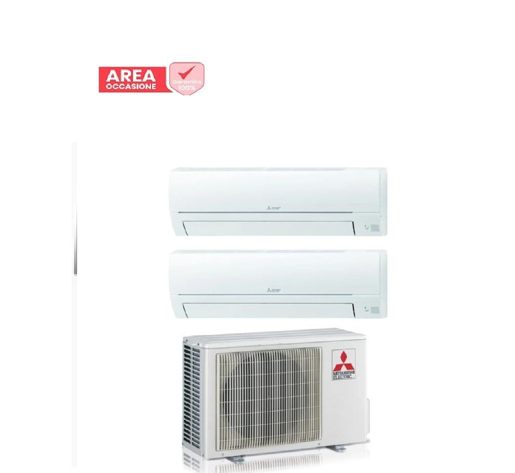 Mitsubishi Electric Smart MSZ-HR dual-split 9+9 met MXZ-2HA50VF (R-32) – occasion