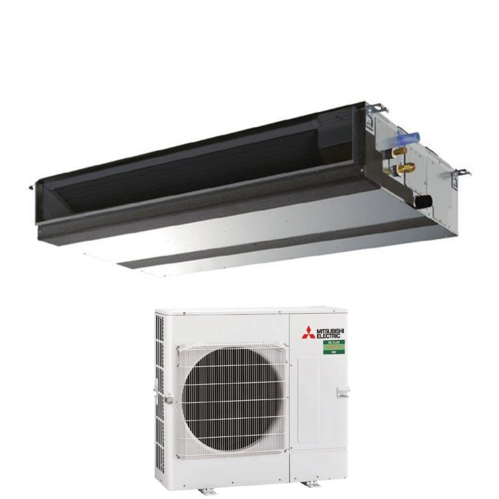 Mitsubishi Electric Air Conditioner Ducted Ducted Inverter Medium Head 42000 Btu PEAD-SM125JAL + PUZ-SM125YKA Three-phase R-32 Wi-Fi Optional