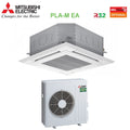 Air conditioner Mitsubishi Electric Cassetta 90x90 a 4 Vie 21000 Btu PLA-M60EA + SUZ-M60VA R-32 optional Wi-Fi with Griglia Inclusa