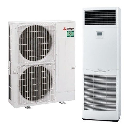Air conditioner Mitsubishi Electric Inverter a Colonna 42000 Btu PSA-M125KA + PUZ-M125YKA Trifase Con Comando Incluso R-32 optional Wi-Fi Classe A/A