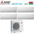 Mitsubishi Electric MSZ-BT + MXZ-4F72VF multisplit airconditioner