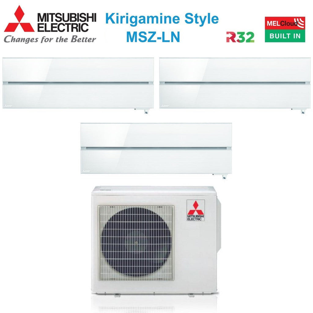 Mitsubishi Electric MSZ-LN Kirigamine Style tri-split airconditioner