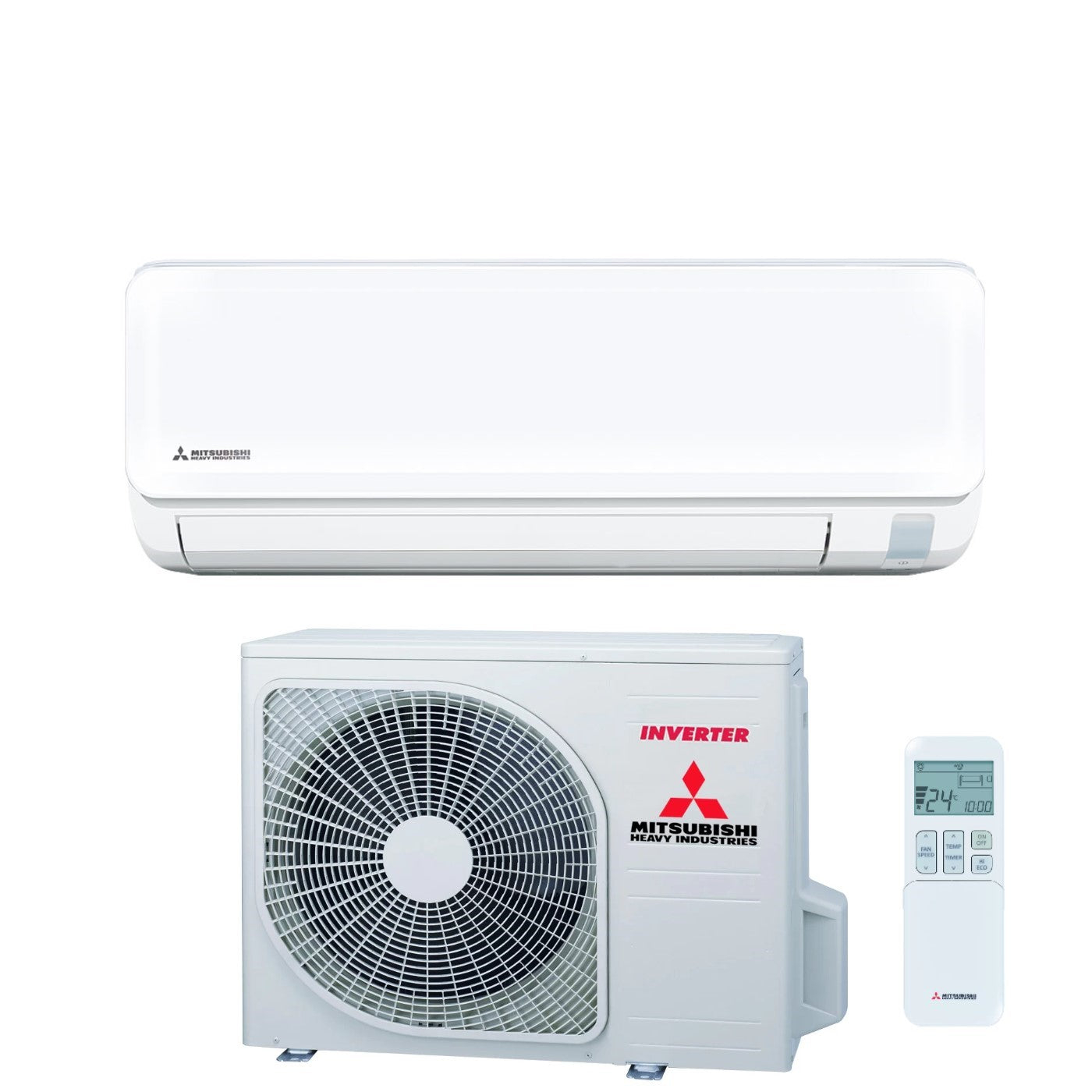 Air conditioner Mitsubishi Heavy Industries Kireia Evo 18000 Btu SRK 50 ZTL-W R-32 built-in Wi-Fi