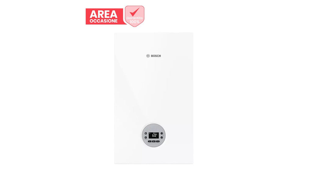 AREA OCCASIONI 5021 Caldaia a Condensazione Junkers Bosch CONDENS 1200 W GC1200W 24/24 C 23 Metano con Kit Scarico Fumi