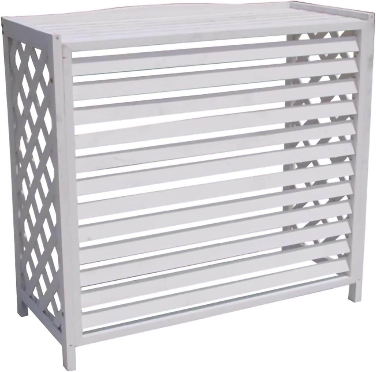 Copertura Copri Unità Esterna OneClima per Air conditioner 9000 e 12000 Btu In Legno white 80x47x77