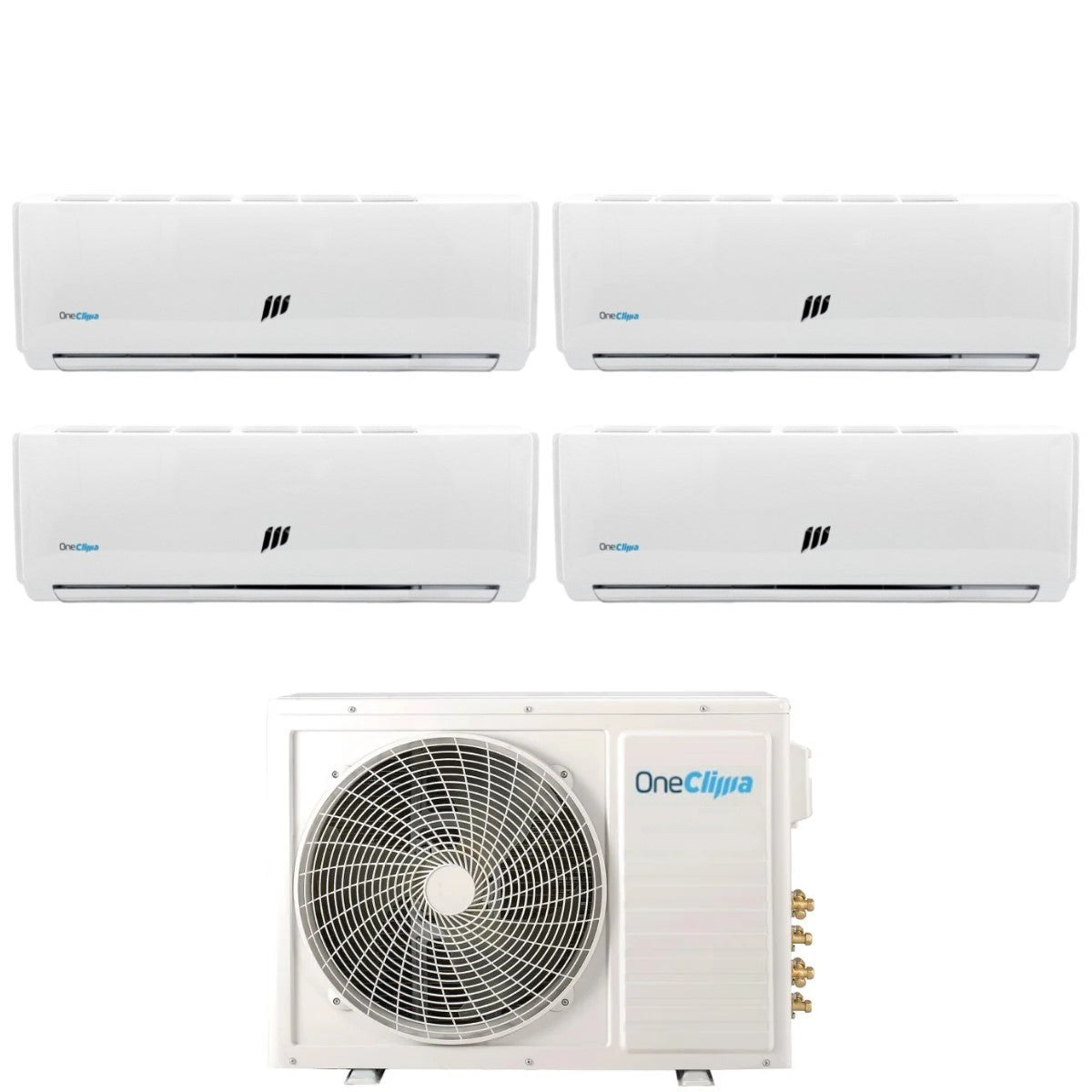 Condizionatore Quadri Split OneClima Pro 9+9+12+12 con MLT32x4/Y24 R-32 Wi-Fi Optional