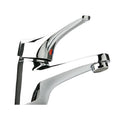 PAINI PILOT series tap mixer for washbasin complete with waste cod. 04CR211