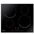 Piano A Induzione Samsung NZ64T3707AK 4 Fuochi (L59xP52) Vetro black Slide Touch Control