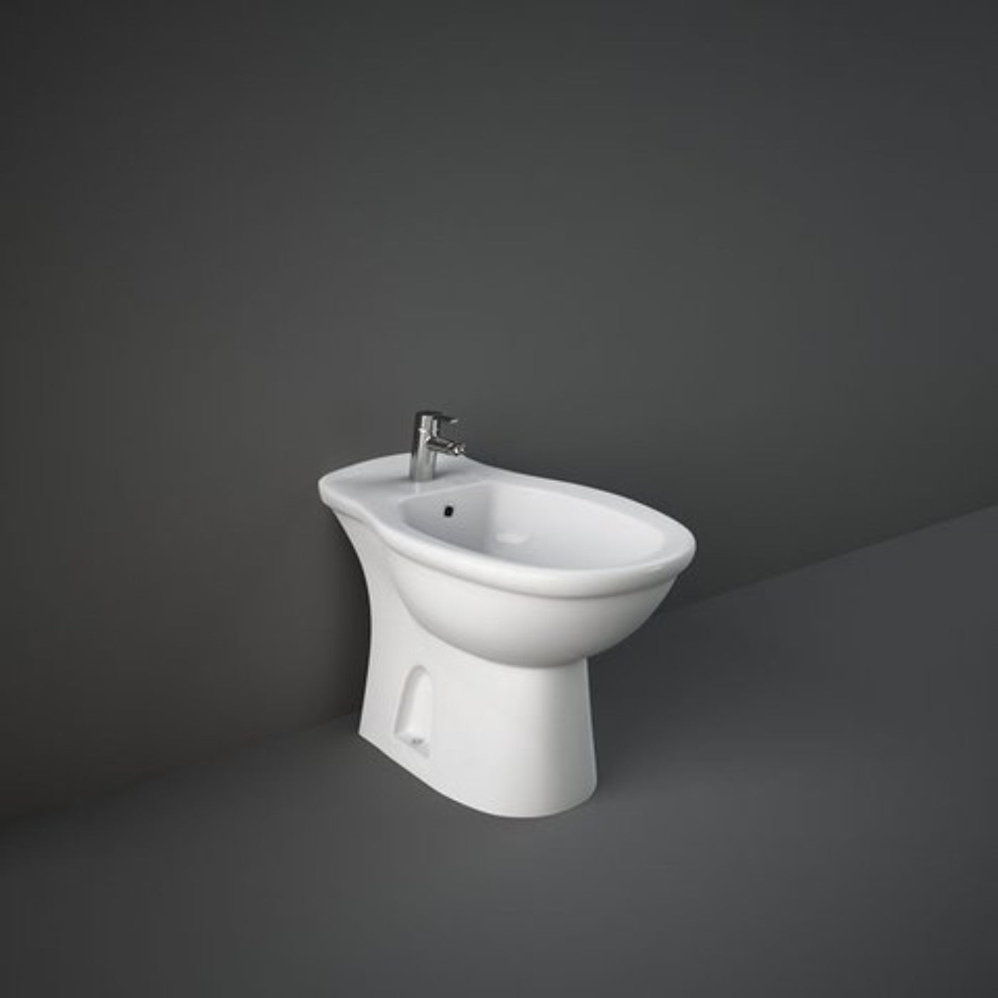 Rak Karla Floor-Mounted Bidet in Ceramic 58 x 36.5 x 39.5 cm