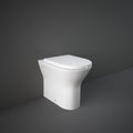 Rak Resort Ceramic WC WC Universal Drain and Rimless Seat System with Original Lid
