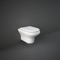 Wall-hung WC Rak Compact Rimless Ceramic Connection 230 with Wall Drain Seat for Original Rak Compact WC