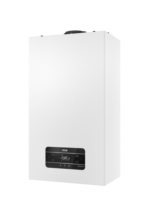 Caldaia a Condensazione Riello Residence Hm 25 Kis Metano/Gpl con Kit Scarico Fumi