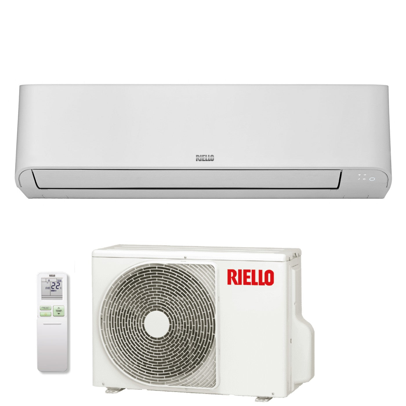 Air conditioner Riello Elixa 9000 Btu REW 25 R-32 built-in Wi-Fi