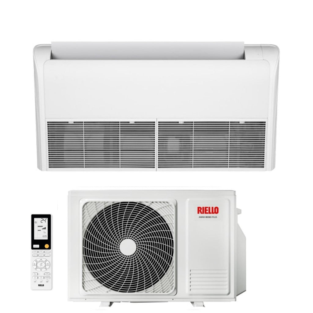 Condizionatore Soffitto/Pavimento Riello 12000 Btu AARIA MONO PLUS-I AMS 35 P R-32 con Telecomando Infrarossi