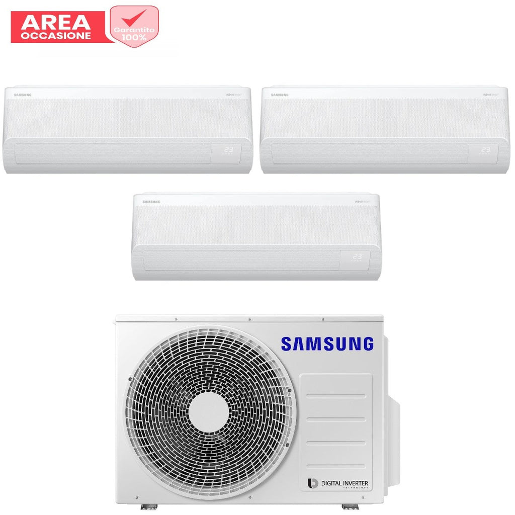 AREA OCCASIOI 5132 Condizionatore Samsung Trial Split  WINDFREE AVANT S2 9+9+9 con AJ068TXJ3KG R-32 Wi-Fi Integrato