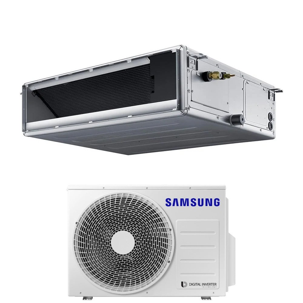 Air conditioner Canalizzato Samsung 18000 Btu AC052RNMDKG Media Prevalenza R-32 optional Wi-Fi