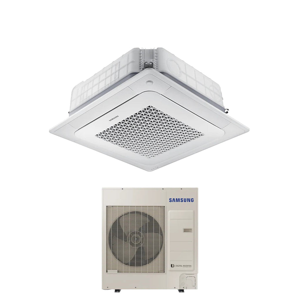 Condizionatore a Cassetta 4 Vie Samsung  Windfree 36000 Btu AC100RN4DKG Monofase R-32 Wi-Fi Optional con Pannello