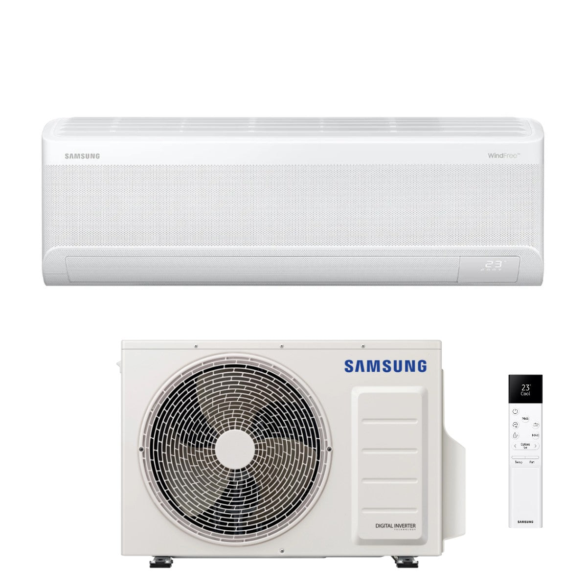 Samsung WindFree 24000 BTU Air Conditioner R-32 Wi-Fi Built-in | AR24AV2