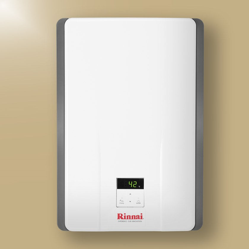 Water Heater Gas Water Heater RINNAI ONE 11i LPG REU-A1111FFU-LPG Complete with Fume Exhaust Kit - NEW