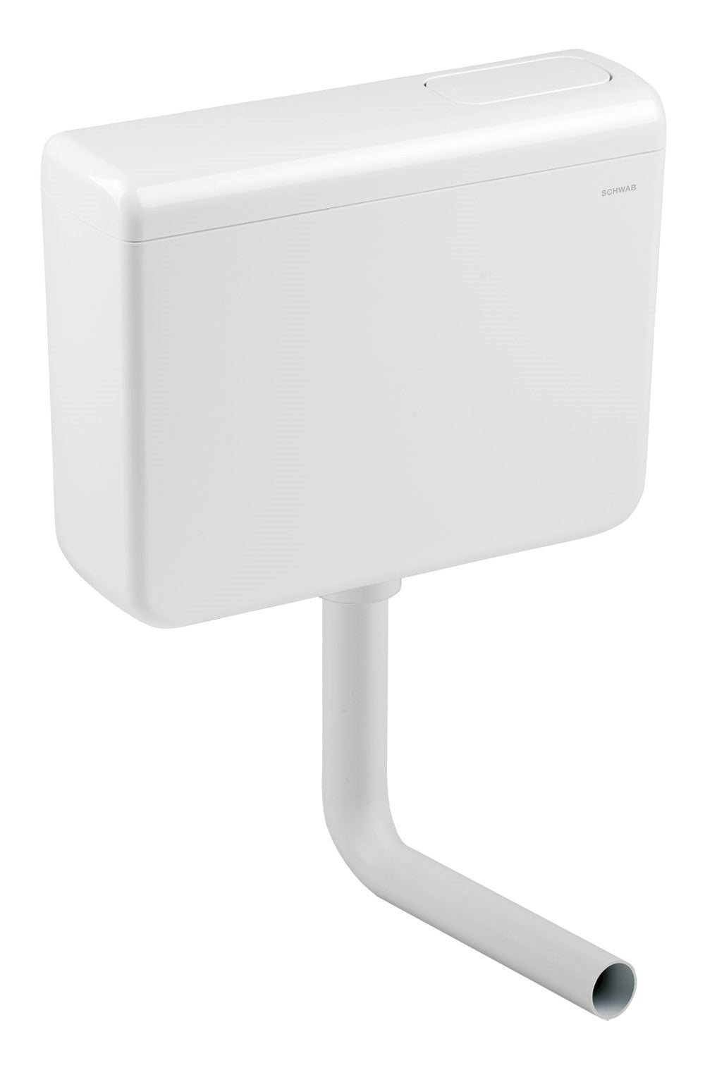 SCHWAB IRIS external cistern Single button cod. 641520 for wall installations