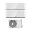 Air conditioner dual-split Unical Air Cristal 10+13 (9+12)with KMX3 21HE R-32 optional Wi-Fi